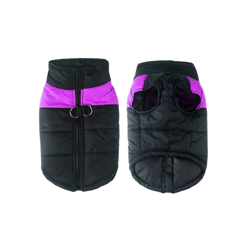 Big Dog Clothes Winter Warm Pet Vest Jacket - MyPetDollar.com