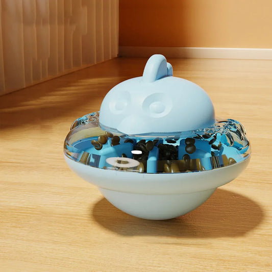 Pet UFO Flyer Toy - Interactive Slow Feeder - MyPetDollar.com