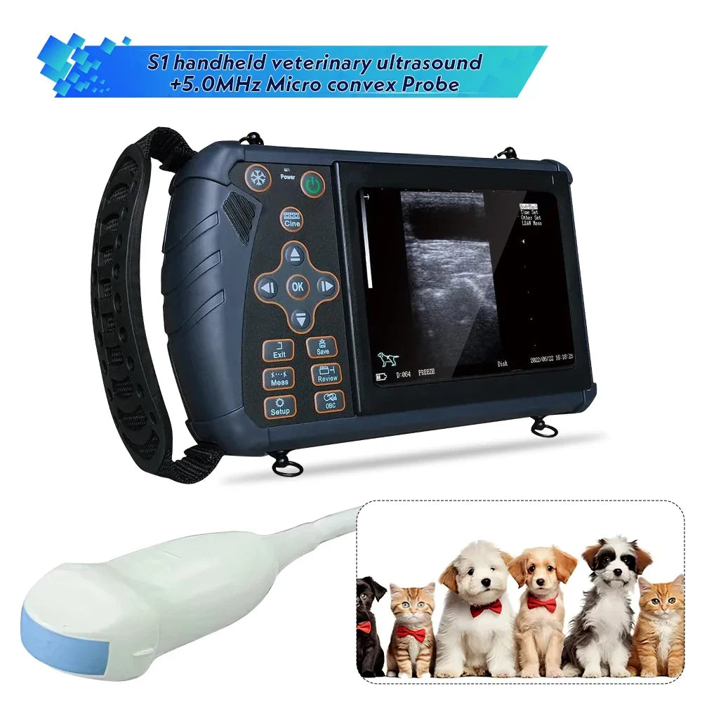 Sinohero 3.5 5 6.5Hz Portable Veterinary Ultrasound Scanner – Dog Supplies
