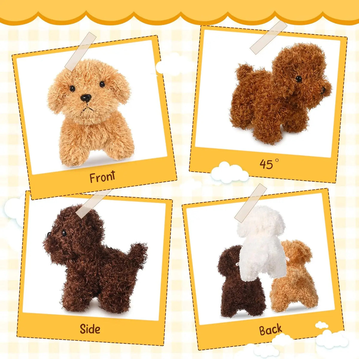 Mini Puppy Stuffed Animal Adopt a Puppy - MyPetDollar.com