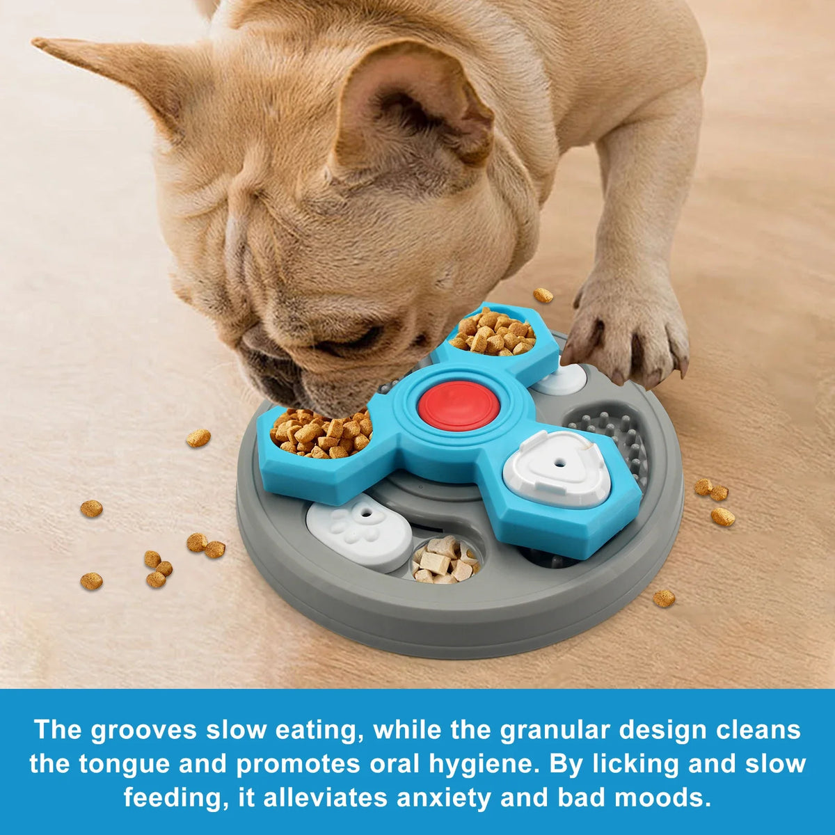 2-Layers Dog Puzzle Toys Slow Feeder Food - MyPetDollar.com
