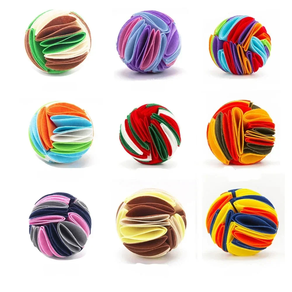 Dog Snuffle Ball Mat Sniffing Training Food Nose Blanket