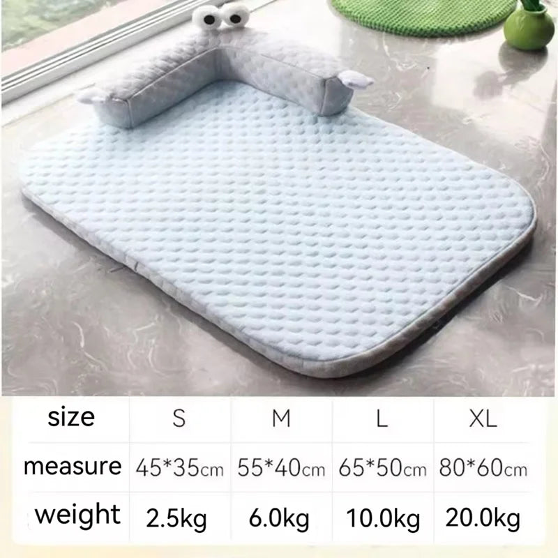 Cooling Non‑slip Pet Bed Sofa Dog with Removable Washable, Soft
