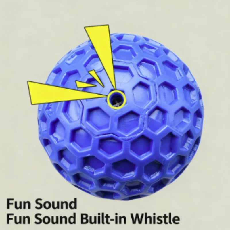 Indestructible Interactive Rubber Ball Dog - MyPetDollar.com