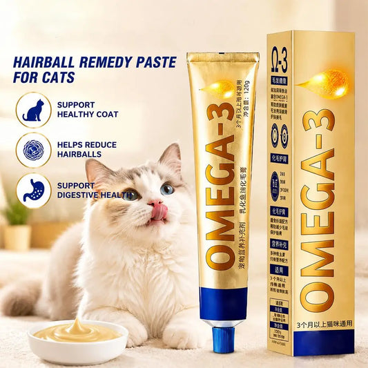Cat Hairball Control Paste And Skin Coat - MyPetDollar.com