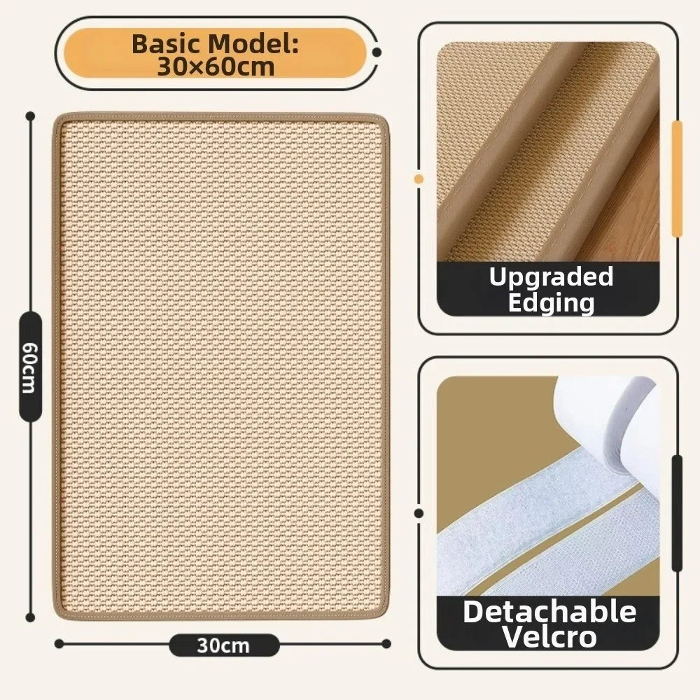New Sisal Cat Scratching Board Wall Mount - MyPetDollar.com