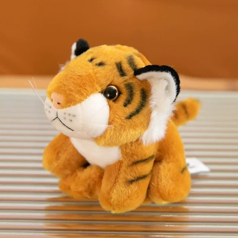 Cute Animal Plush Keychains Stuffed Panda Little Tiger Key for Dogs – view 23