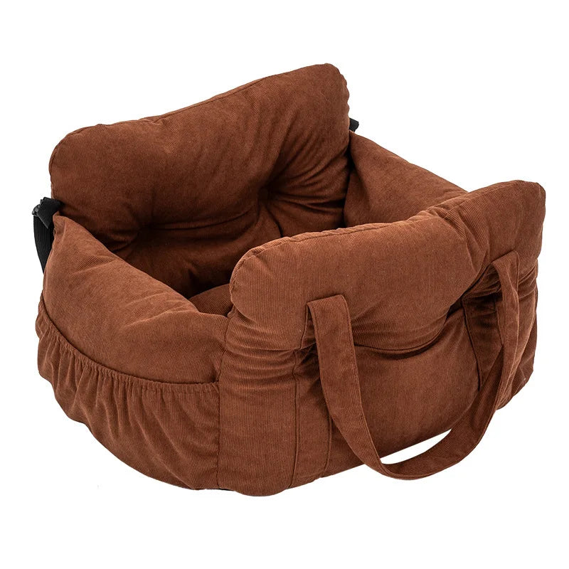 Dog Car Seat with Safety Belt - Non-Slip Pet - MyPetDollar.com