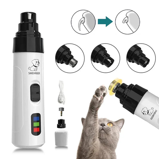 Electric Dog Nail Grinder Puppy Cat Nail - MyPetDollar.com