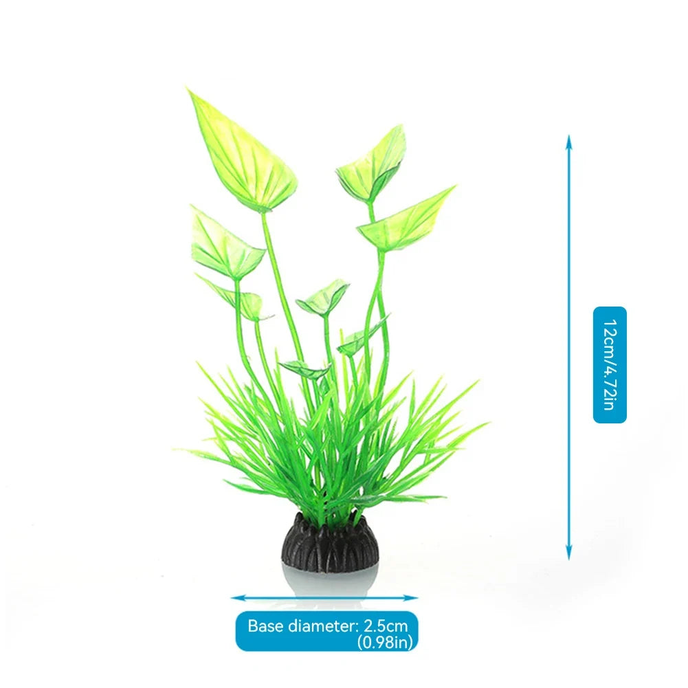 Artificial Aquarium Decor Plants Plastic - MyPetDollar.com