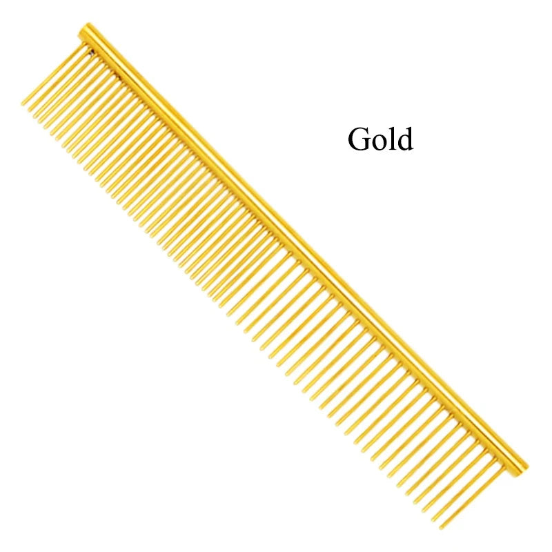 Meisha Stainless Steel Pet Grooming Comb Puppy Hair Fur Shedding