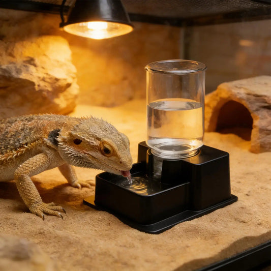 Turtle Automatic Feeder Detachable Terrarium - MyPetDollar.com