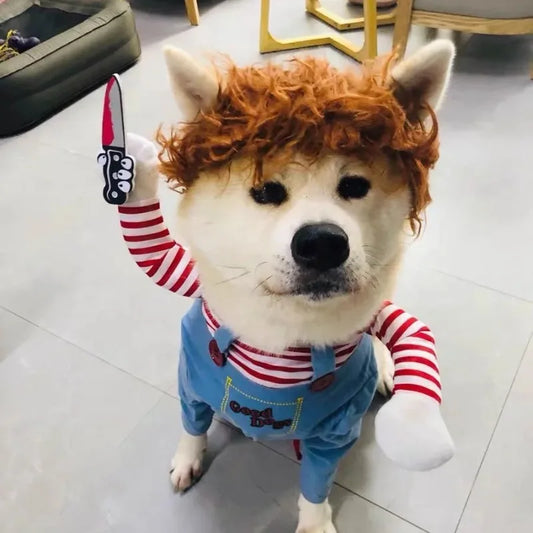 Halloween Pet Cosplay Costume Dog Dress for - MyPetDollar.com