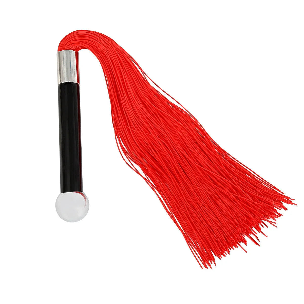 38cm Silicone PU Leather Horse Whip – 3 Colors
