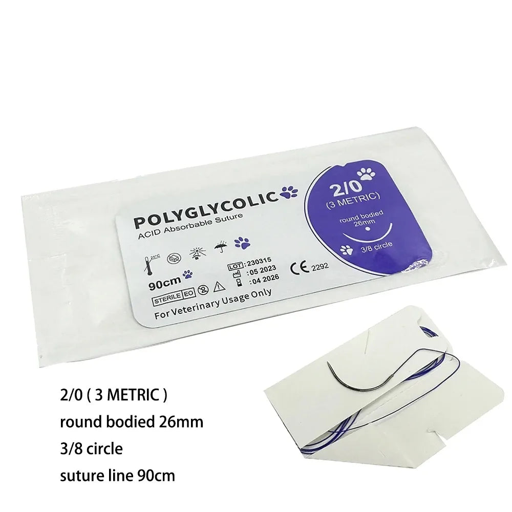 Pet Surgical Sutures PGA/PDO Sterile - MyPetDollar.com