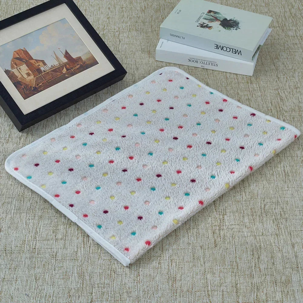Dog Blanket Washable Fuzzy Soft Pet Mat - MyPetDollar.com