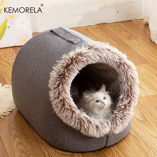 KEMORELA Winter Cat Bed Self-Warming Puppy - MyPetDollar.com