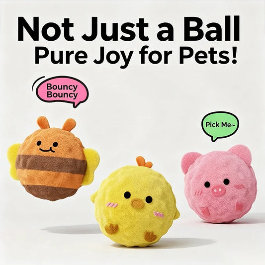 1Pc 5×5cm Interactive Cartoon Dog Chew Toy - MyPetDollar.com