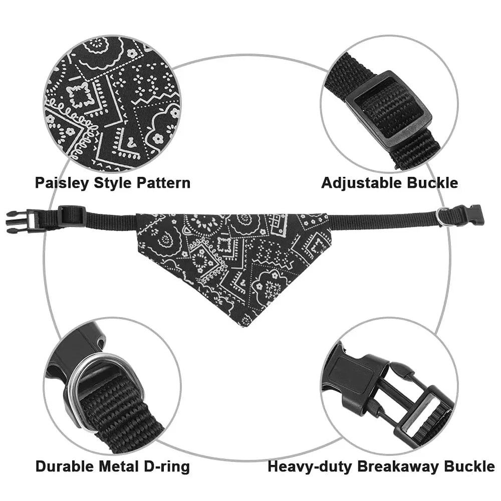 Dog Bandana Collar Scarf Cat Bandana Collar - MyPetDollar.com