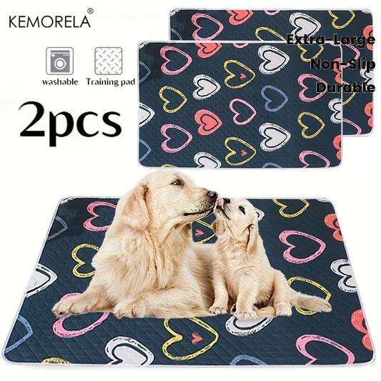 Kemorela 2pcs Dog Bed Dog Training Pads - MyPetDollar.com