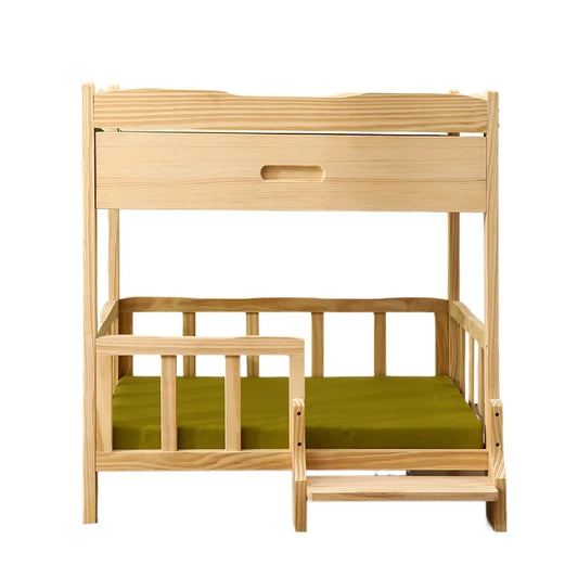 Small Dog House ‌Solid Wood Bunk Bed for - MyPetDollar.com
