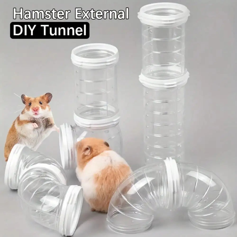 Transparent Small Pet Tunnel Set DIY - MyPetDollar.com