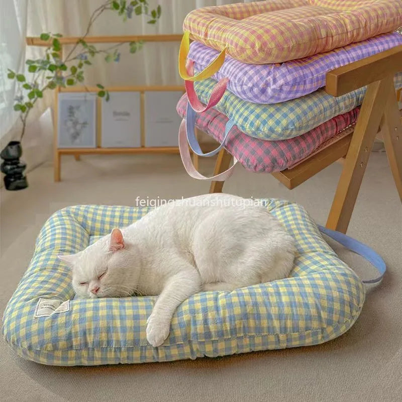 1Pc Warm Padded Cat Kennel Winter Sleeping - MyPetDollar.com