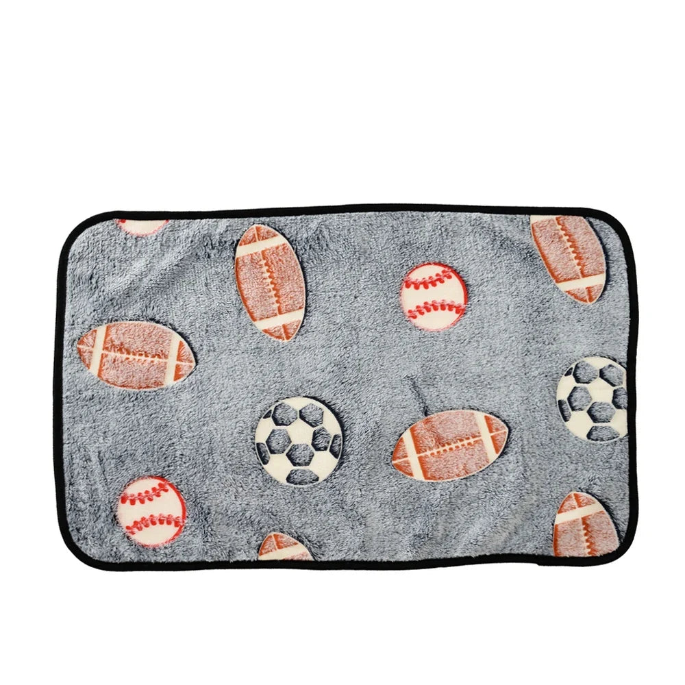 Winter Warm Pet Blanket Fluffy Soft Cozy Dog Bed