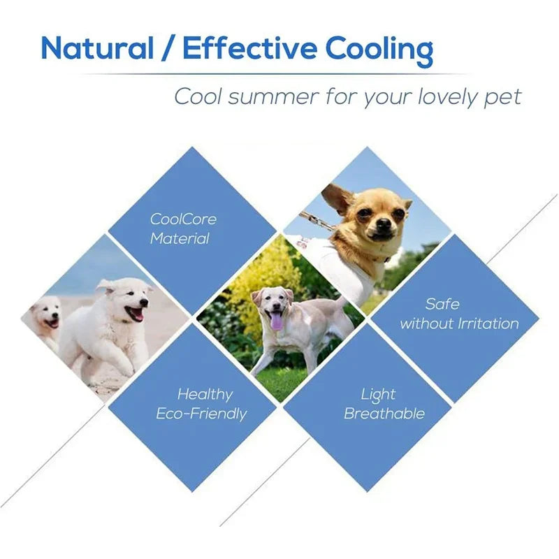 Summer Pet Mat Cooling Dog Pad For Dogs Cat - MyPetDollar.com