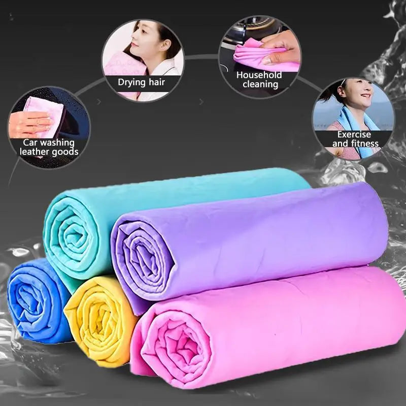 Quick Dry Pet Bath Towel Ultra Absorbent PVA - MyPetDollar.com