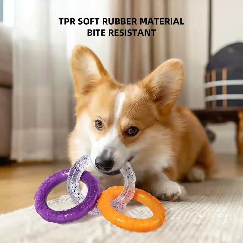 Indestructible Dog Pull Ring Toy Bite - MyPetDollar.com