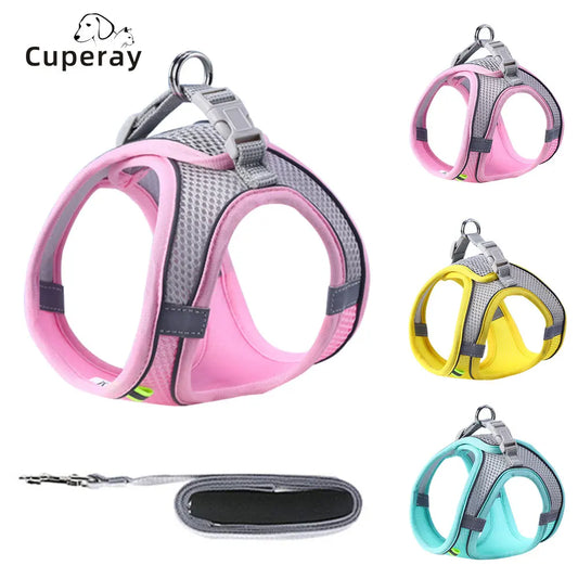 Reflective Dog Harness and Leash Set, Escape - MyPetDollar.com