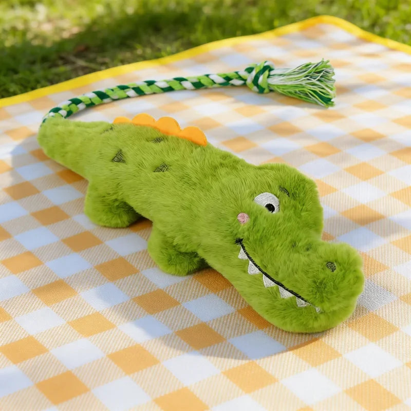 Pet Crocodile Chew Knotted Indestructible - MyPetDollar.com