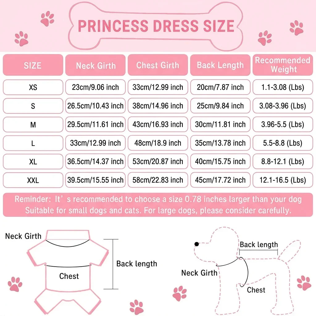 Pet Dog Dress, Yellow-White Double-Layer - MyPetDollar.com