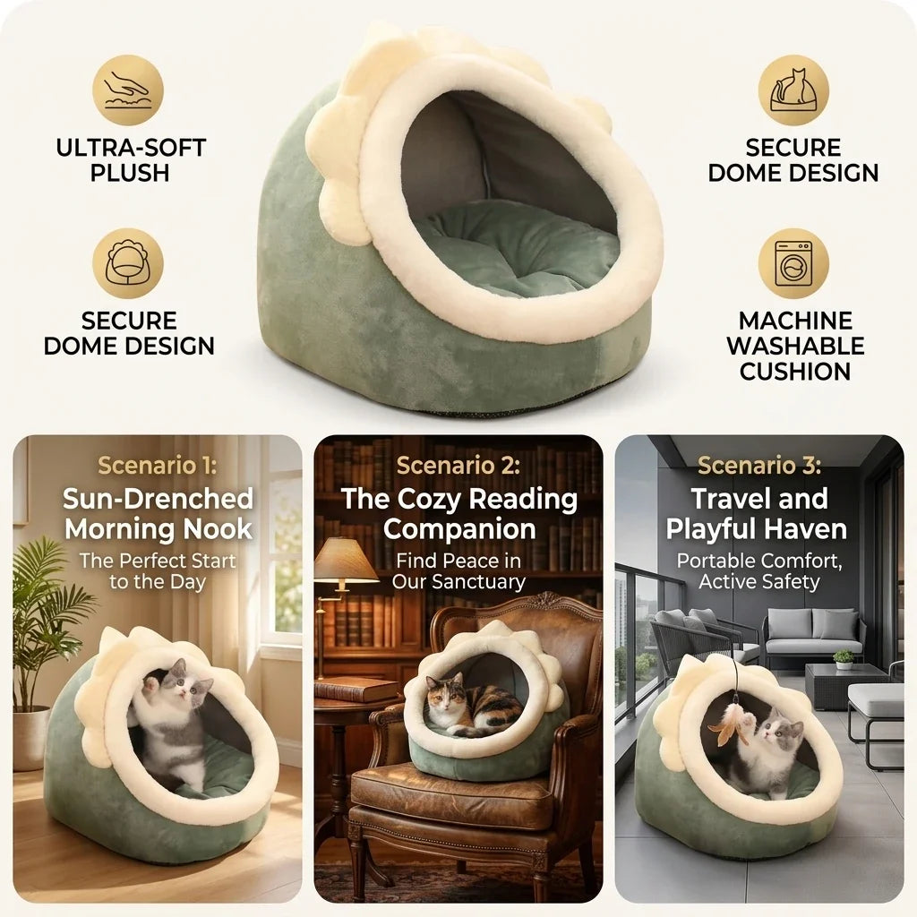 2026 Winter Cute And Soft Cat House Super - MyPetDollar.com