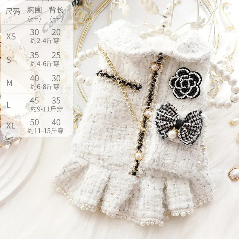 NEW Winter Cat Dog Dress Luxury Princess - MyPetDollar.com