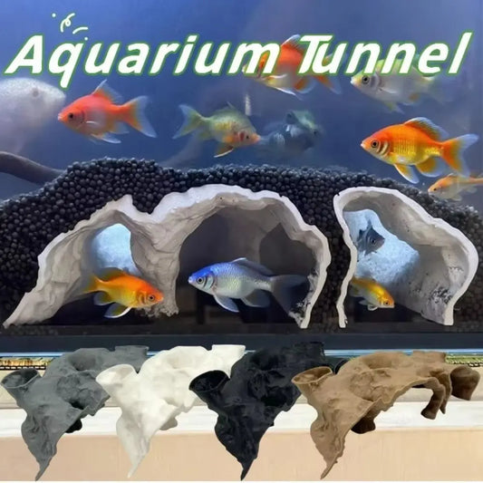 Funny 3D Printing Gravel Tunnel Cave Rest - MyPetDollar.com