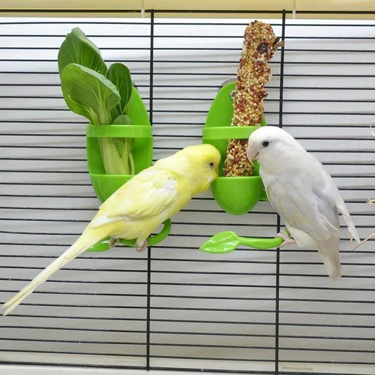 1Pc Bird Cuttlebone Holder Bird Cage Feeding - MyPetDollar.com