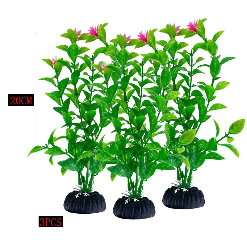 Artificial Aquarium Decor Plants Water Weeds - MyPetDollar.com