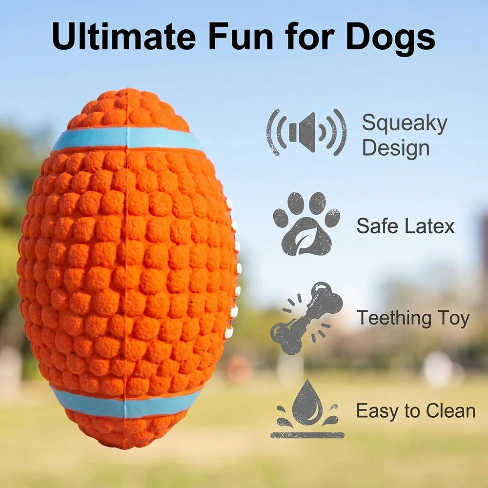 1pc 3pcs Squeaky Dog Toy Balls for Small Big - MyPetDollar.com