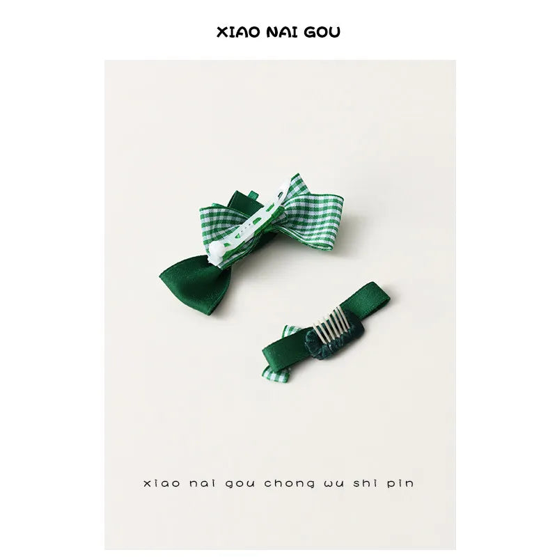 Blackish Green Pet Dog BB Hair Clips New - MyPetDollar.com