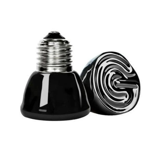 1PC Ceramic Emitter Heat Light Mini Black - MyPetDollar.com