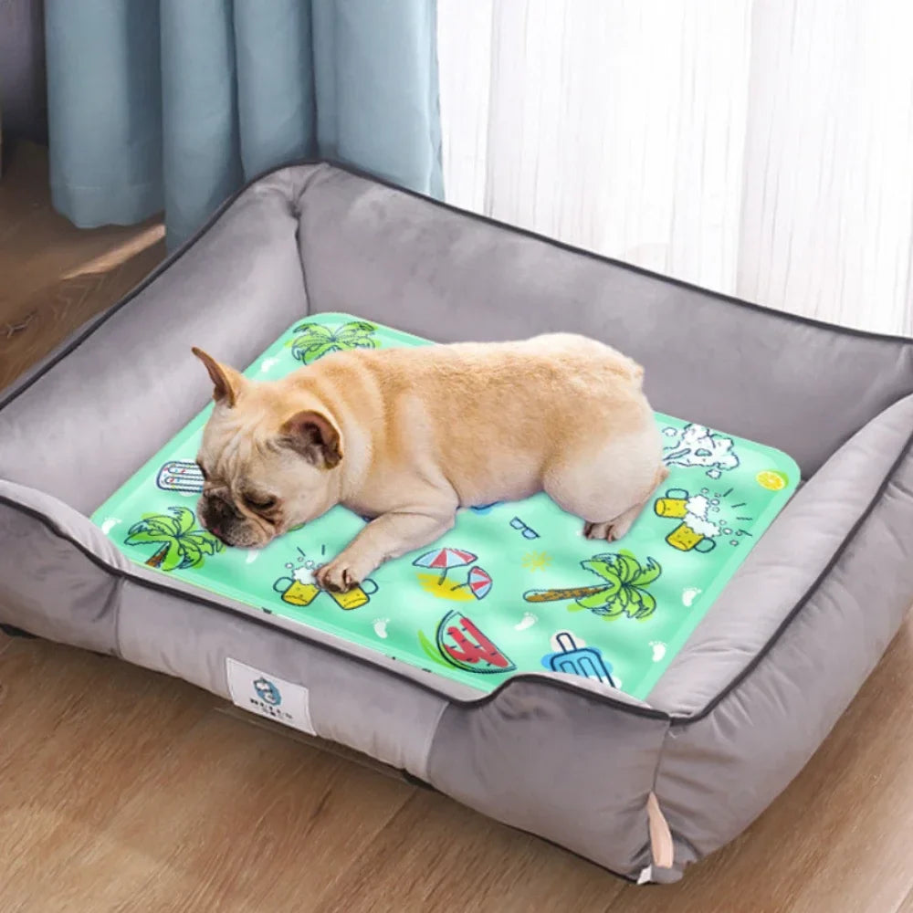 Summer Dog Cooler Mat Breathable Cat Cooler - MyPetDollar.com