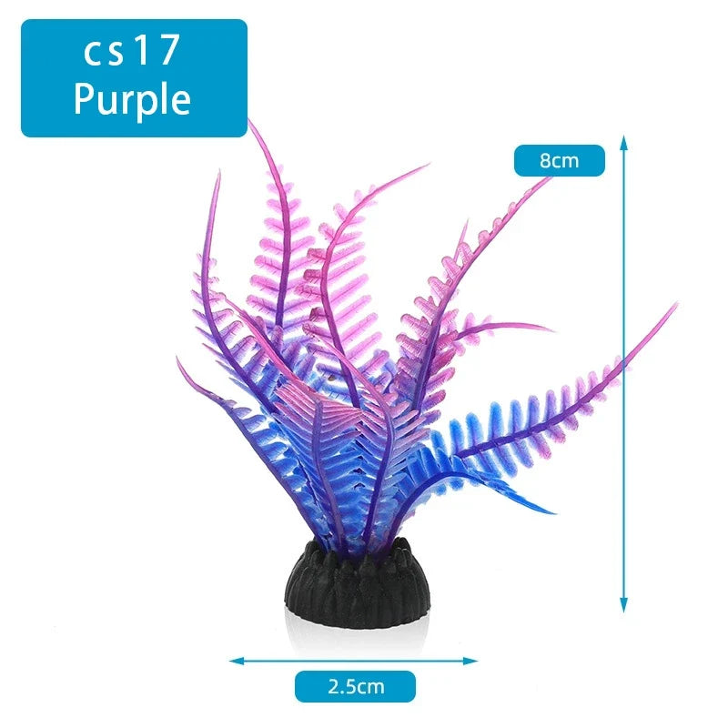 PVC Aquarium Decoration Fish Tank – 3 Colors