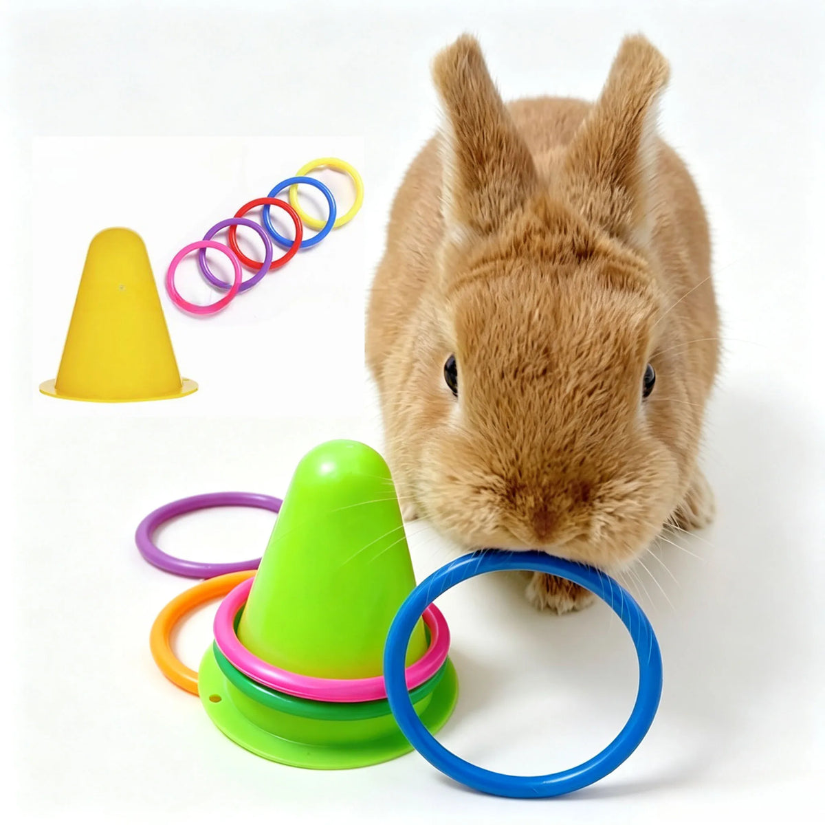7cm Rabbit Ferrule Plaything