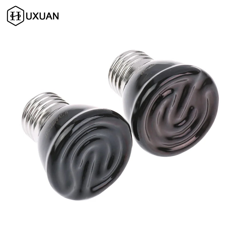 1Pc 220-240V Far Infrared Heating Lamp Black - MyPetDollar.com