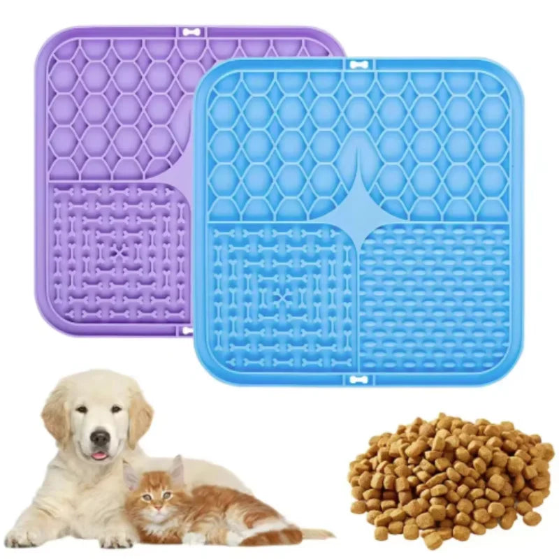 Pet Lick Silicone Mat Slow Feeder Dog Food - MyPetDollar.com