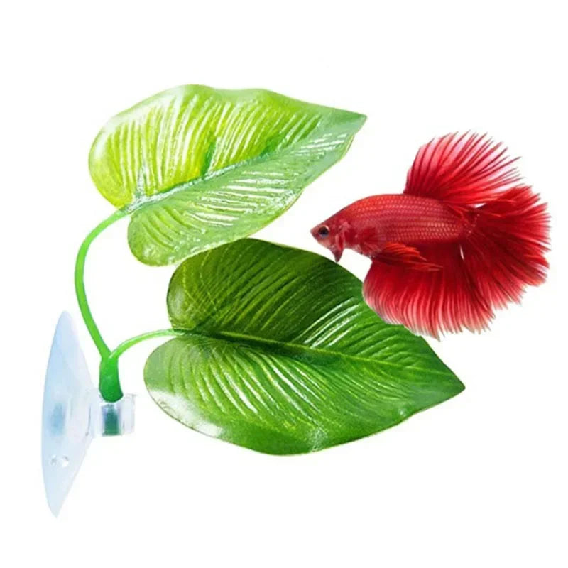 1Pc Artificial Aquarium Leaf Plants - MyPetDollar.com