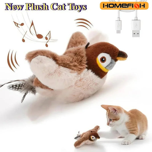 New Simulated Bird Cat Toy Interactive Toys - MyPetDollar.com