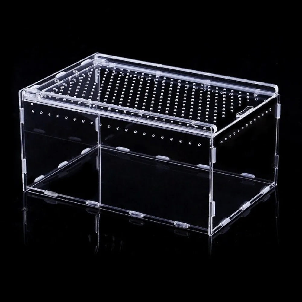 Transparent Reptiles Terrarium Ventilated - MyPetDollar.com